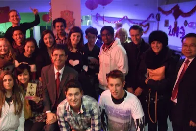 Pôle ESG 师生欢庆2013蛇年春节