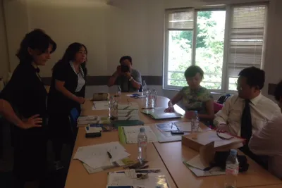 西南民族大学代表团访问Groupe ESG 学院集团