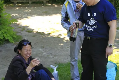 枫丹白露踏春郊游