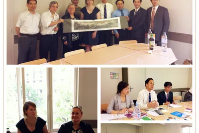 南京邮电大学代表团访问Pôle ESG 学院集团